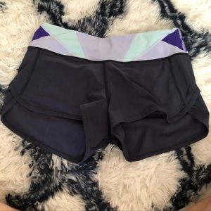 Lululemon speed up shorts